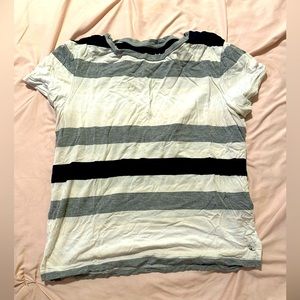 American Eagle striped crop top